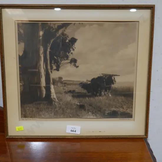 George Chance framed  print