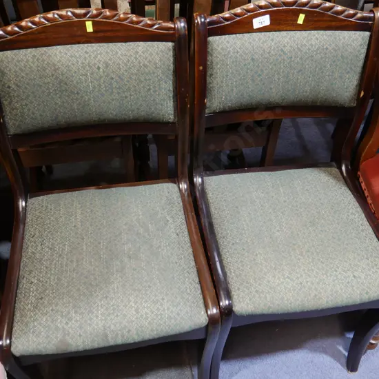 Pair of dining chairs