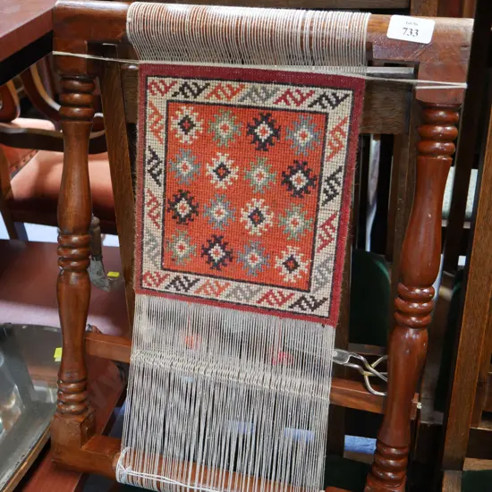 Framed tapestry board