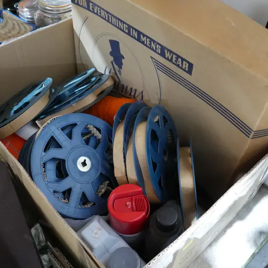 Film reels etc