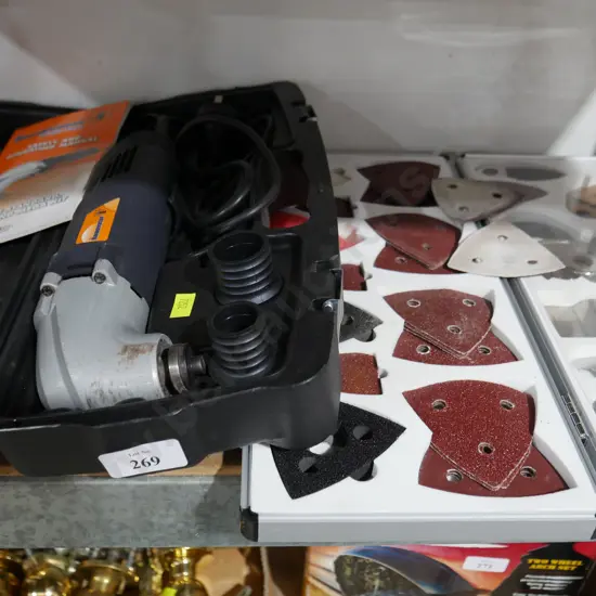 Renovator and sanding set