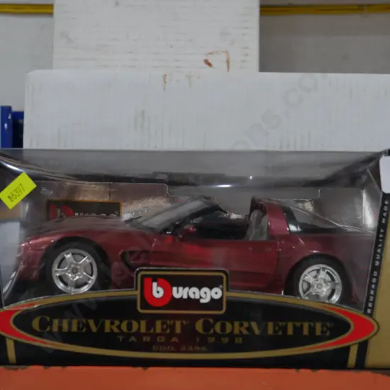 Corvette model car