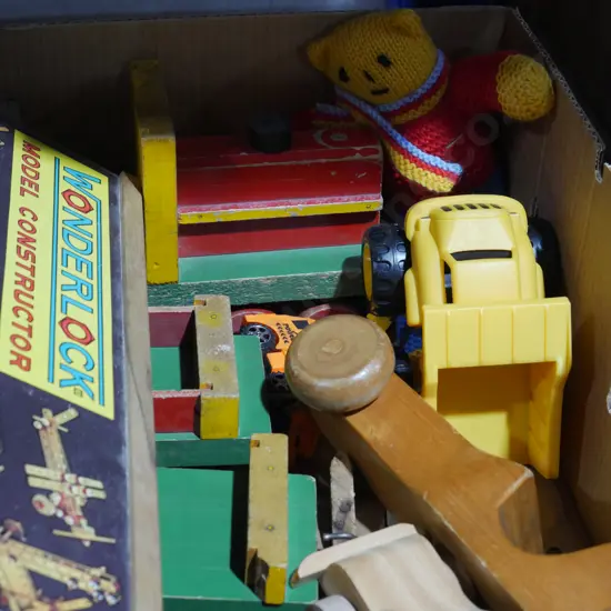 Wooden building blocks