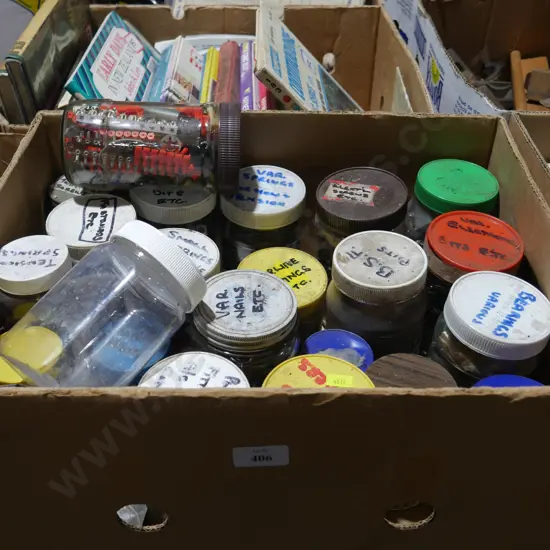 Air line fittings , nuts , bolts