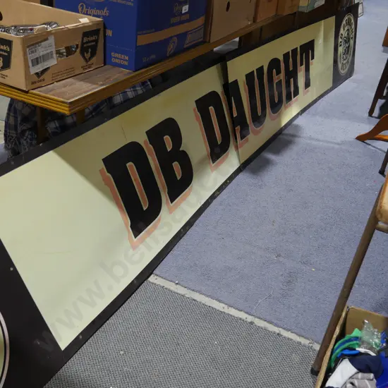 Large DB draught sign
