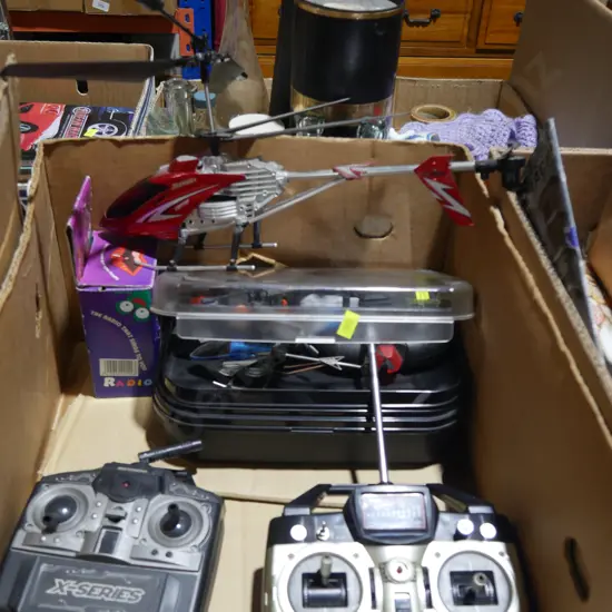 Remote control helicopters