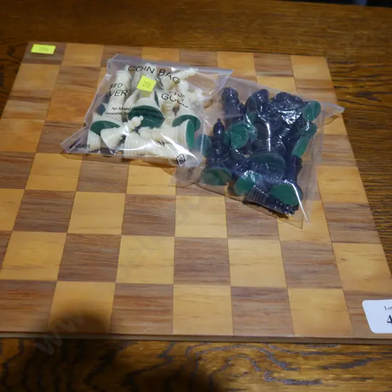 Chess board and pieces