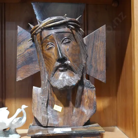 Wooden sculpture Jesus