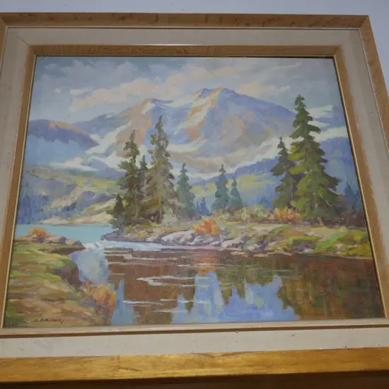 Oil painting,,by Simpson