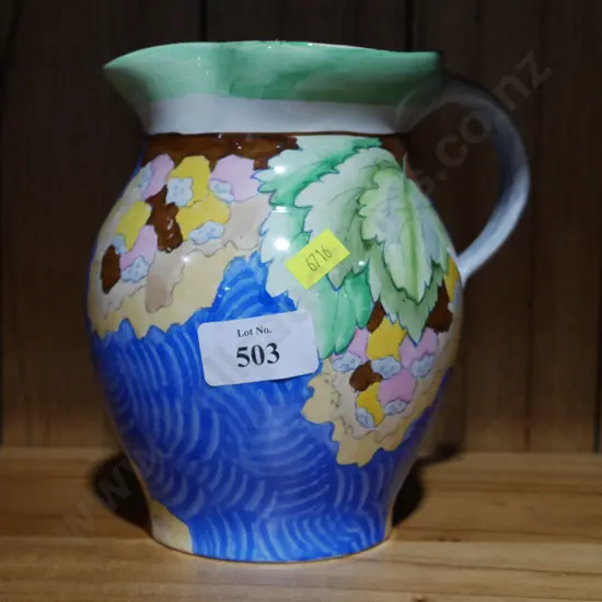 Hand painted jug