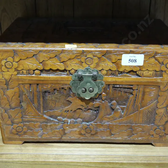 Small camphor chest