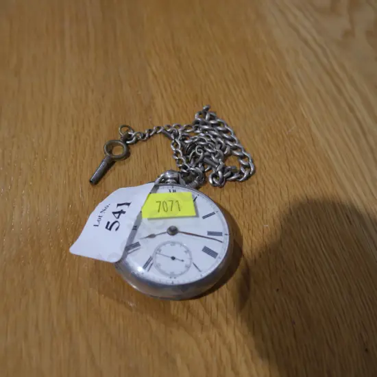 Pocket watch and chain