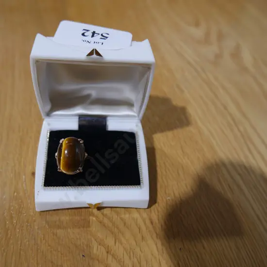 Large ring tiger eye