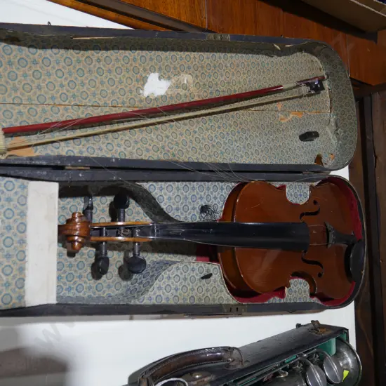 Violin and case