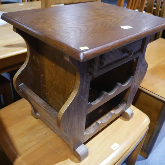 Wine table,magazine rack
