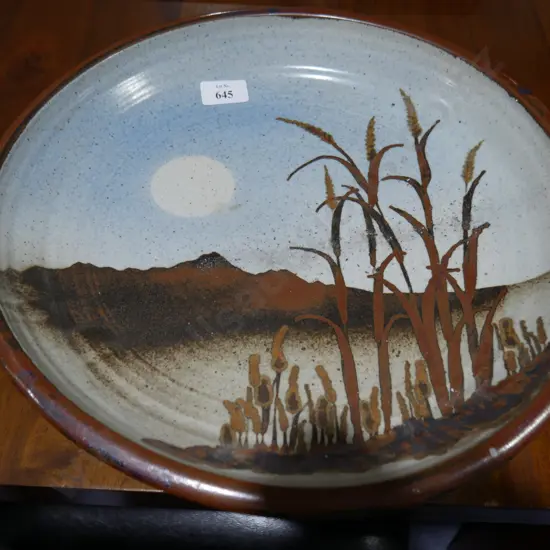 Nelson pottery platter