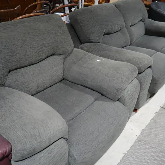 2 seater couch and arm chair