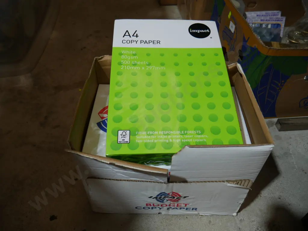Box of A4 copy paper Image 1++
