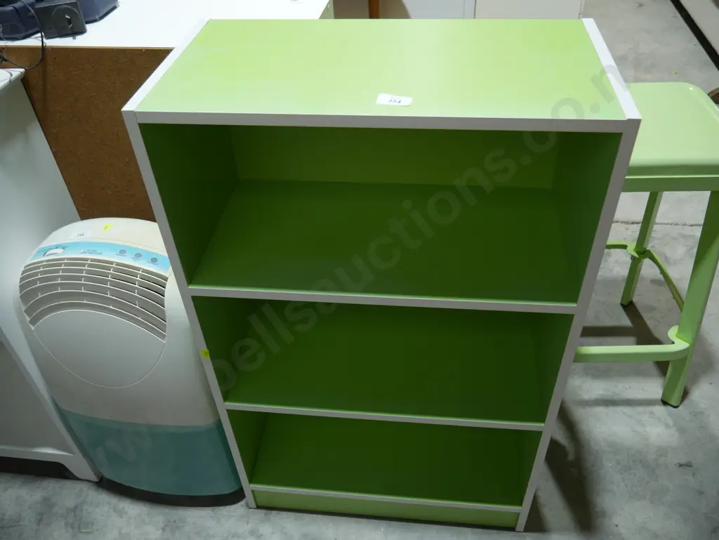 Green bookcase Image 1++