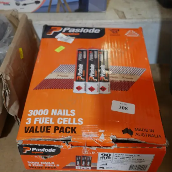 Paslode nails and fuel cells