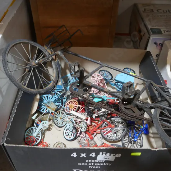 Assorted model push bikes