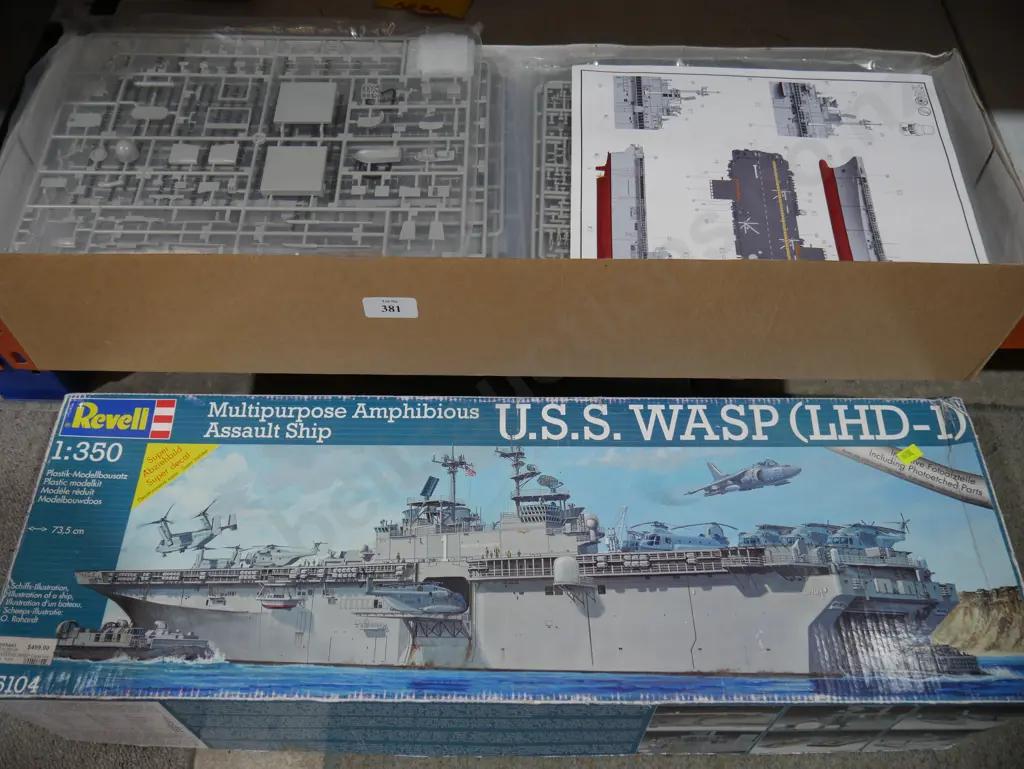 Kitset model USS wasp Image 1++
