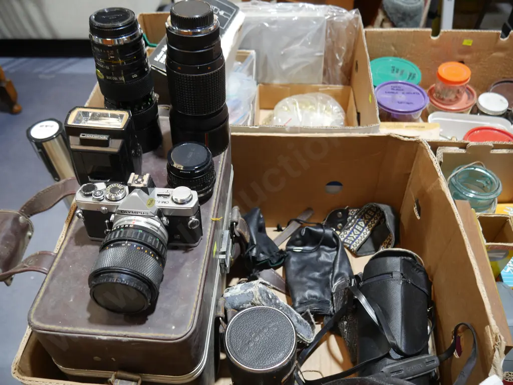 Assorted camera lenses etc Image 1++