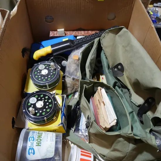 Assorted fishing gear