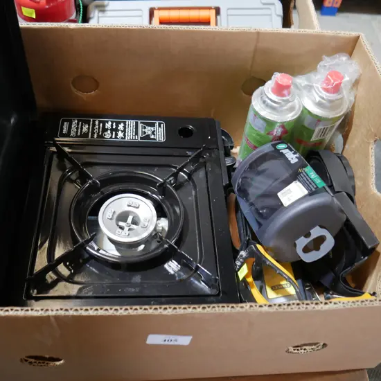 Portable camp cooker etc