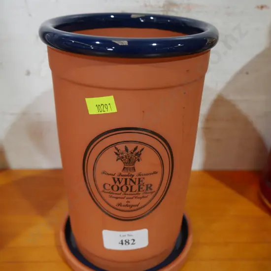 Terracotta wine cooler