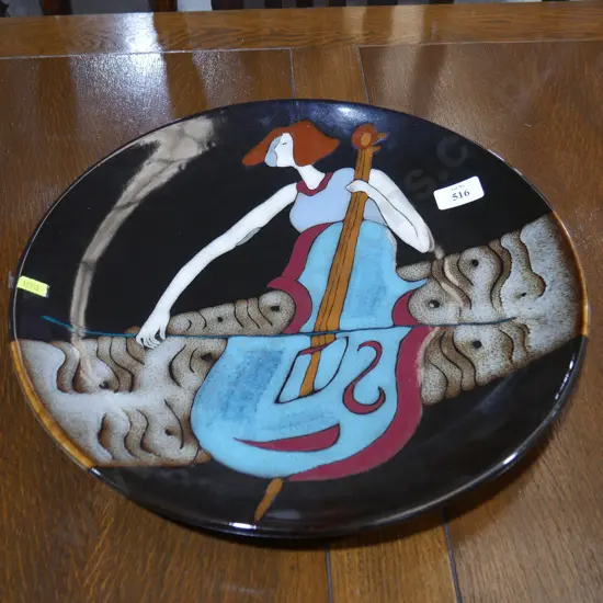 Pottery plate