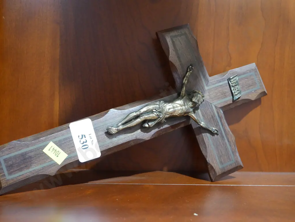 Jesus on wooden Cross Image 1++
