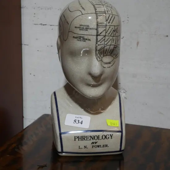 Phrenology head