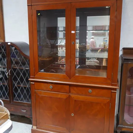 Display case with lighting