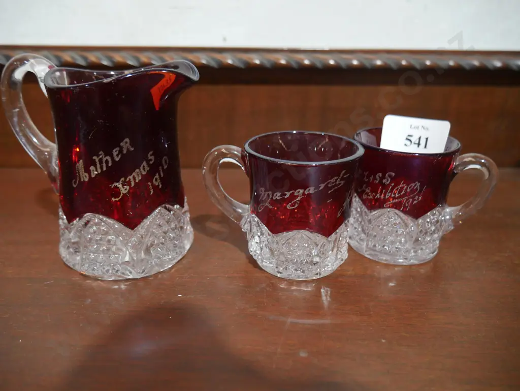Ruby glassware Image 1++
