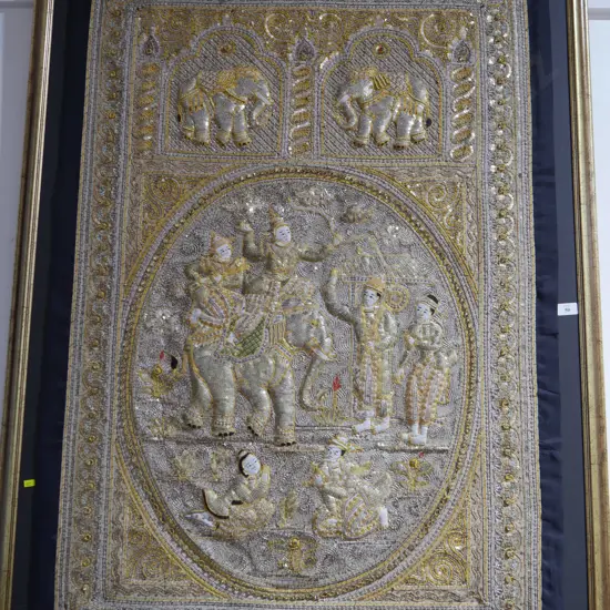 Large Oriental wall hanging