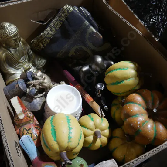 Pumpkins, budda etc