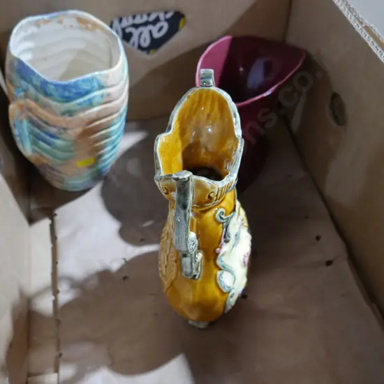 Shorter & son vase, colonial vase etc