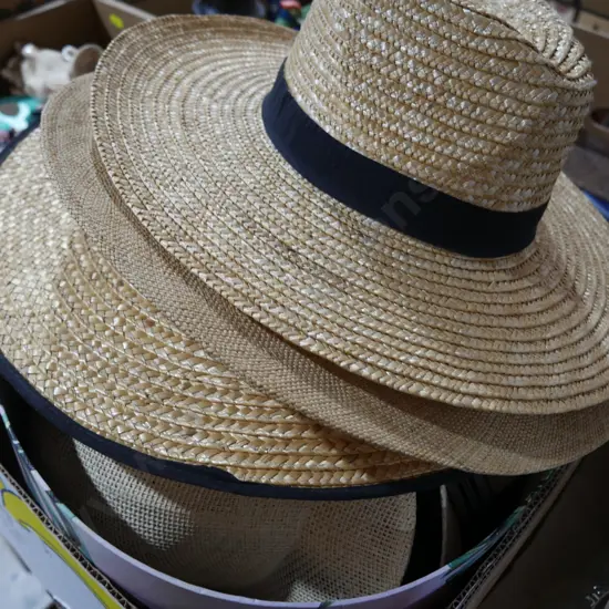 Hat box & hats