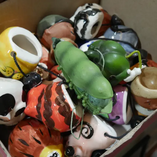 Box of ornaments