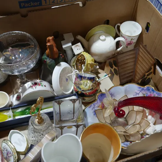 China, glassware etc