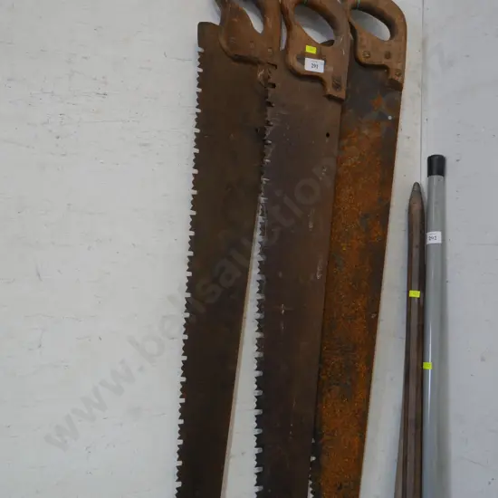 3 handsaws