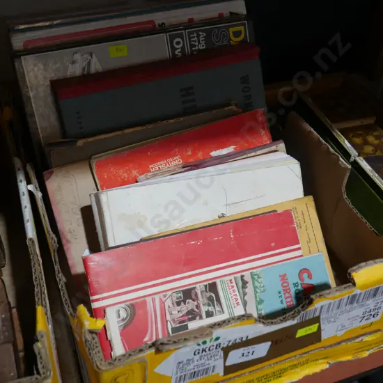 Vintage motoring books