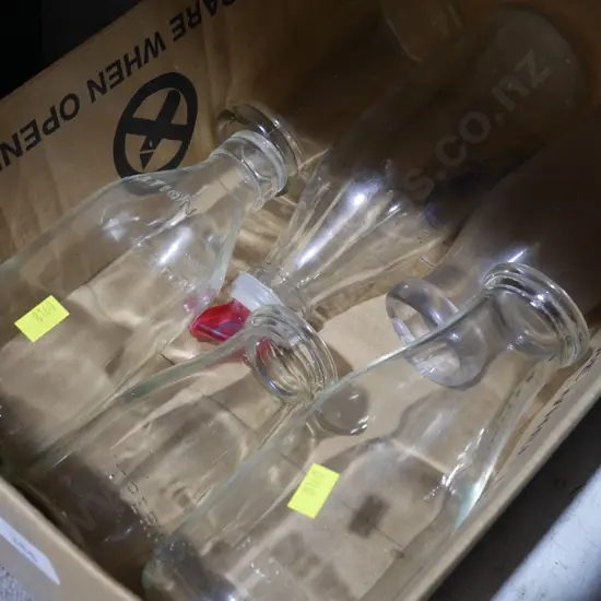 Milk bottles