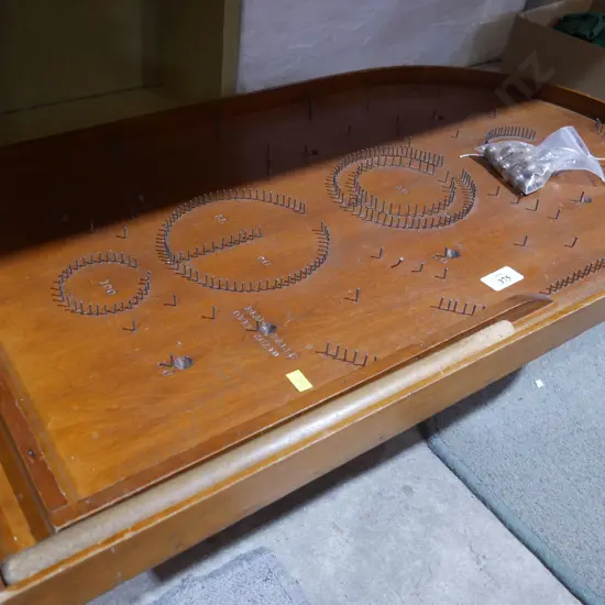 Wood pinball