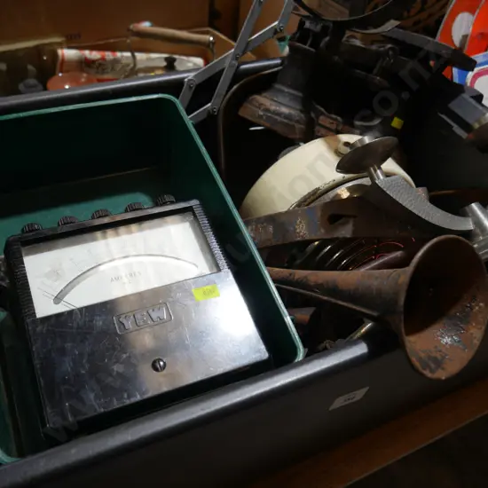 Box of workshop sundries etc