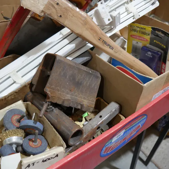 Box of tool sundries