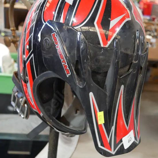 Lamp stand, helmet etc