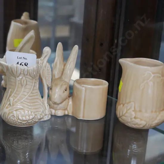 3 small Sylvac vases