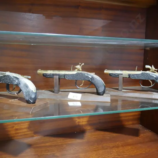 3 reproduction pistols